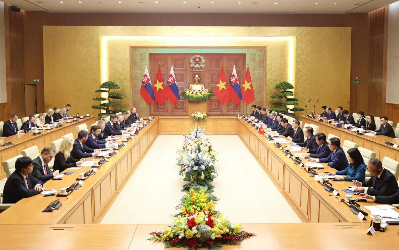Toàn cảnh Hội đàm. (Ảnh: Thành Long) Toàn cảnh Hội đàm. (Ảnh: Thành Long)