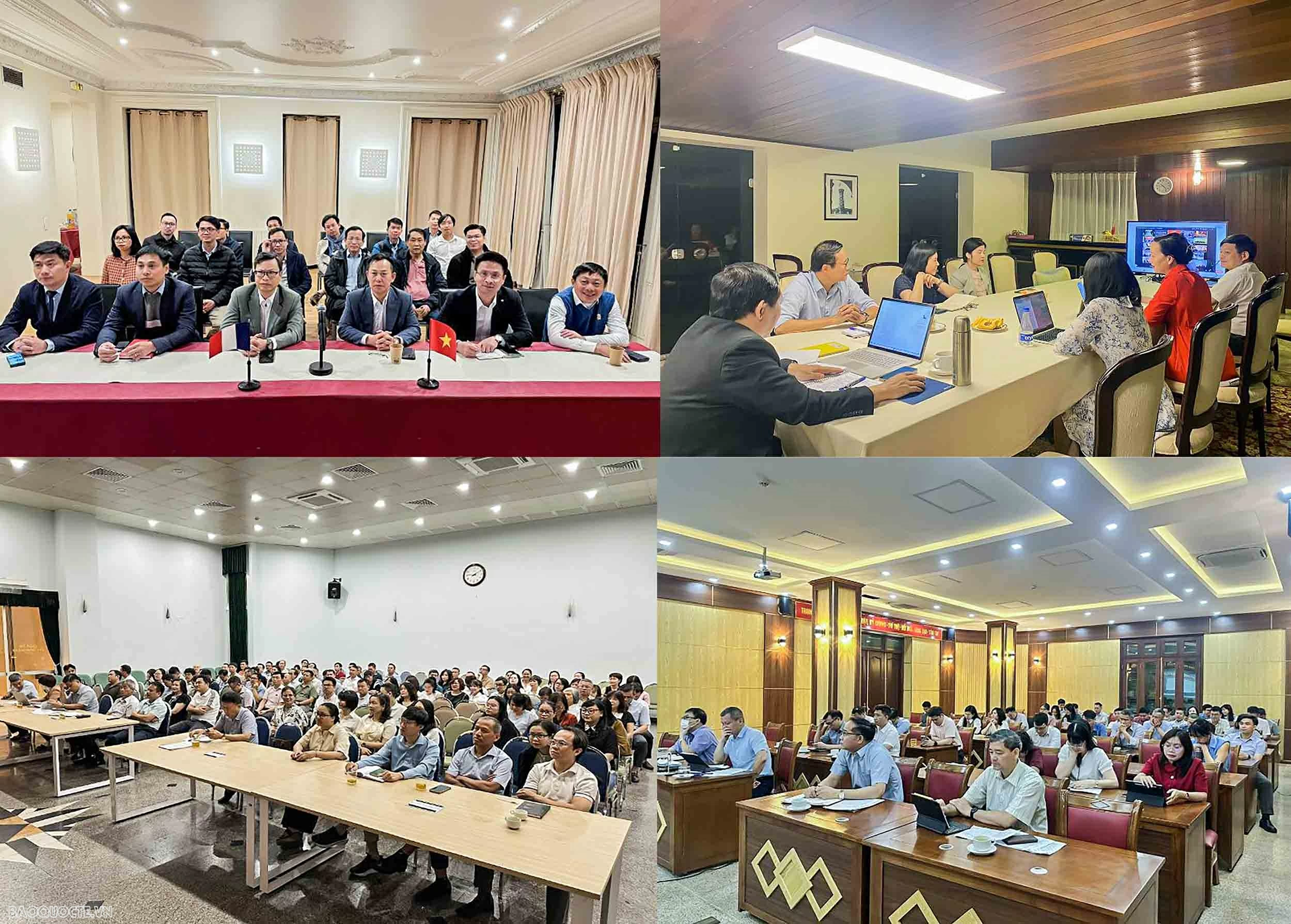 Hội nghị quán triệt, triển khai Nghị quyết Hội nghị lần thứ hai Ban Chấp hành Trung ương Đảng khóa XIV Bộ Ngoại giao tham dự Hội nghị toàn quốc quán triệt và triển khai Nghị quyết Trung ương 2 khóa XIV