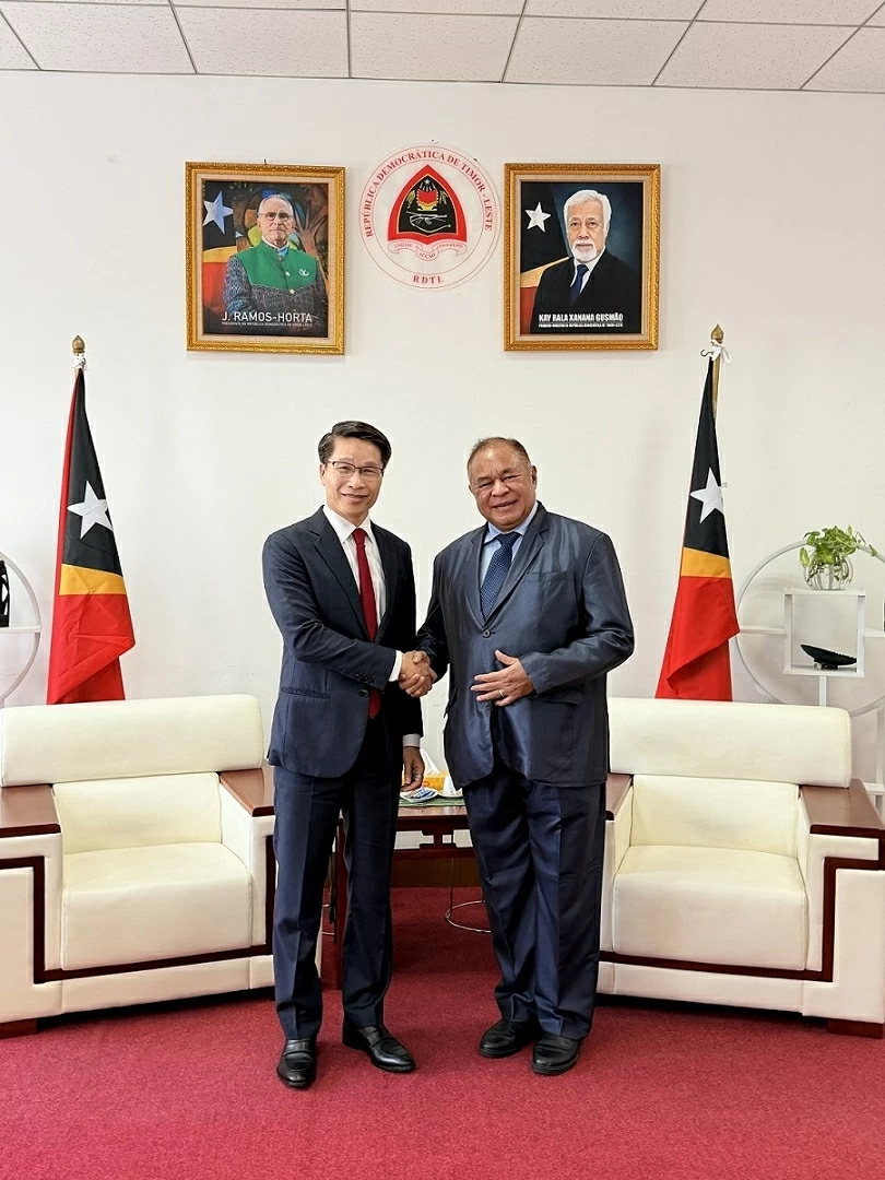 Đại sứ quán Việt Nam tại Timor-Leste chính thức đi vào hoạt động Đại sứ quán Việt Nam tại Timor-Leste chính thức đi vào hoạt động