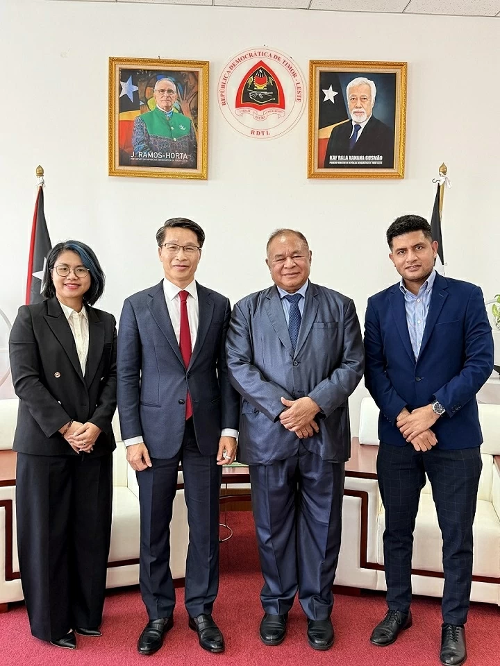 Đại sứ quán Việt Nam tại Timor-Leste chính thức đi vào hoạt động Đại sứ quán Việt Nam tại Timor-Leste chính thức đi vào hoạt động