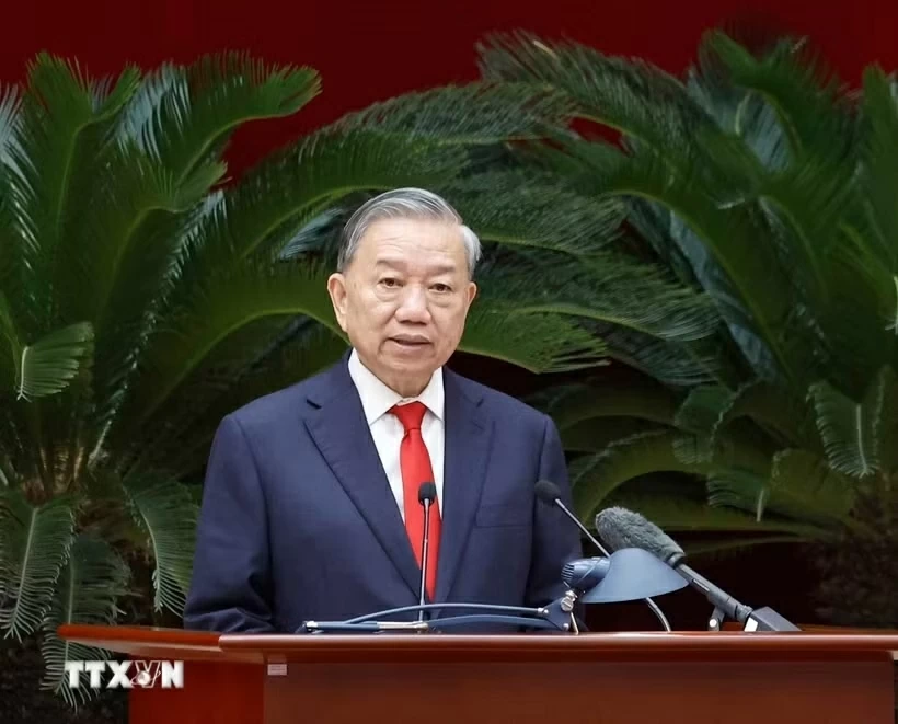 Tổng Bí thư, Chủ tịch nước Tô Lâm chủ trì Hội nghị công bố các Quyết định về công tác cán bộ