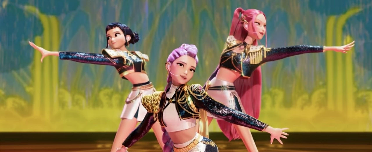 Một cảnh trong phim KPop Demon Hunters.