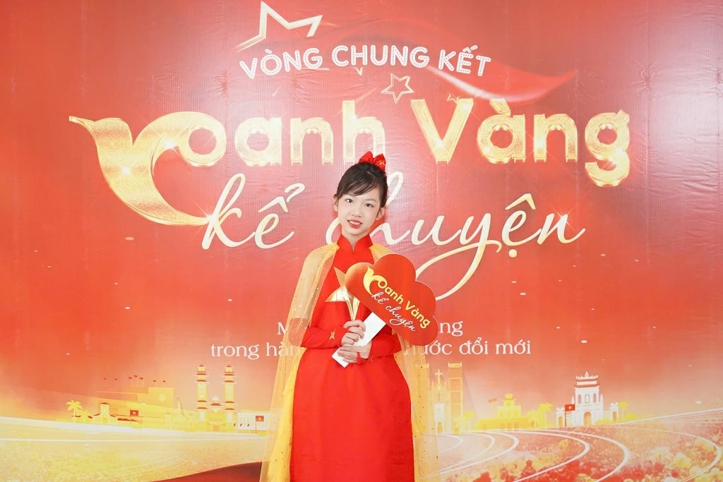 Nữ sinh lớp 7 ở Hà Nội giành giải Vàng'Oanh Vàng kể chuyện' Nữ sinh lớp 7 ở Hà Nội giành giải Nhất 'Oanh Vàng kể chuyện'