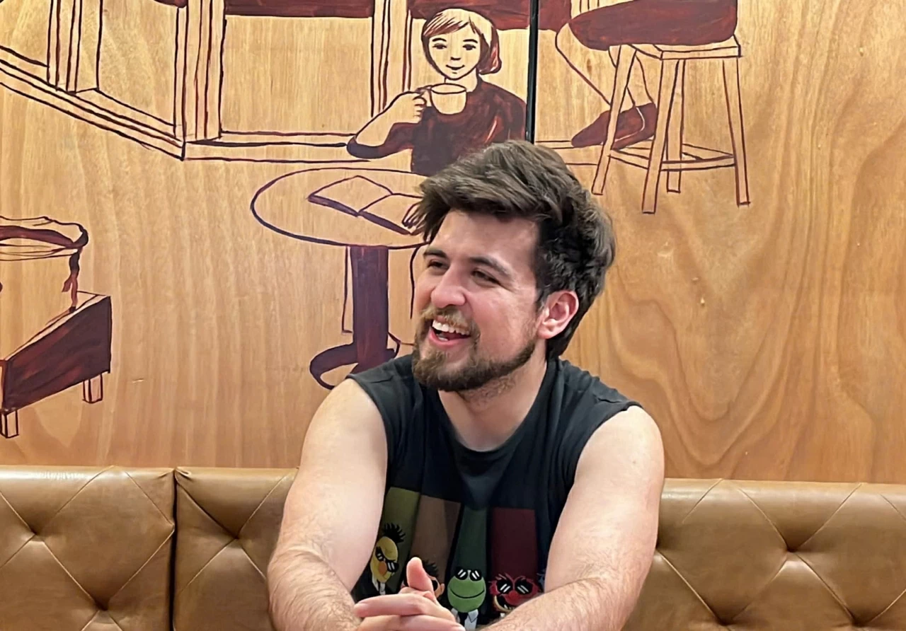 Đồng sáng lập CLB, anh Edgar Mandujano hướng tới việc mang lại giá trị thực chất cho mỗi người tham gia thông qua các buổi sinh hoạt. (Ảnh: Đoàn Ngân) 