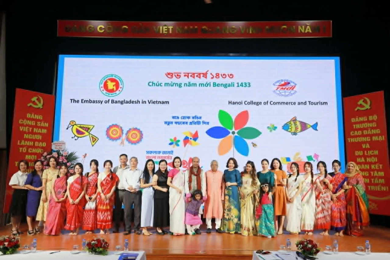 Hòa mình vào không gian Tết cổ truyền Bangladesh tại Hà Nội