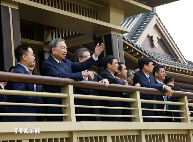 Tổng Bí thư, Chủ tịch nước Tô Lâm thăm Khu mới Hùng An của Trung Quốc Tổng Bí thư, Chủ tịch nước Tô Lâm thăm Khu mới Hùng An của Trung Quốc