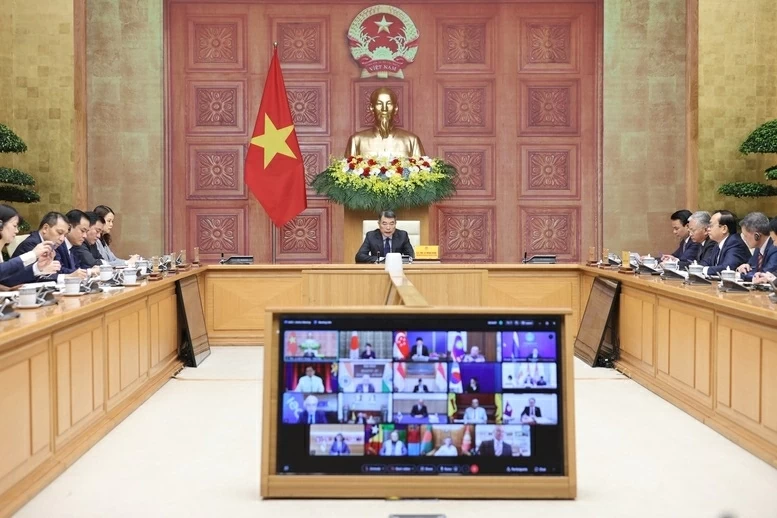 Thủ tướng Lê Minh Hưng tham dự Hội nghị Thượng đỉnh AZEC mở rộng về tự chủ năng lượng