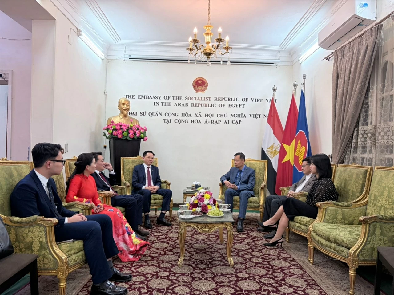 Hợp tác chuỗi cung ứng hoá chất góp phần thúc đẩy quan hệ thương mại Việt Nam-Ai Cập Hợp tác chuỗi cung ứng hoá chất góp phần thúc đẩy quan hệ thương mại Việt Nam-Ai Cập