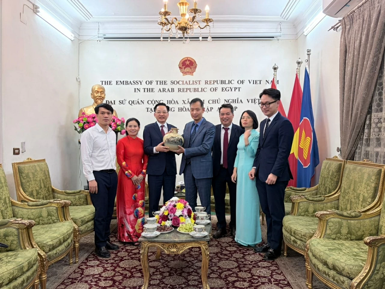 Hợp tác chuỗi cung ứng hoá chất góp phần thúc đẩy quan hệ thương mại Việt Nam-Ai Cập Hợp tác chuỗi cung ứng hoá chất góp phần thúc đẩy quan hệ thương mại Việt Nam-Ai Cập