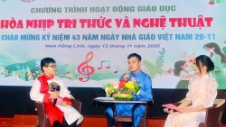 Khi lớp học mở cửa đón nghệ nhân, nghệ sĩ