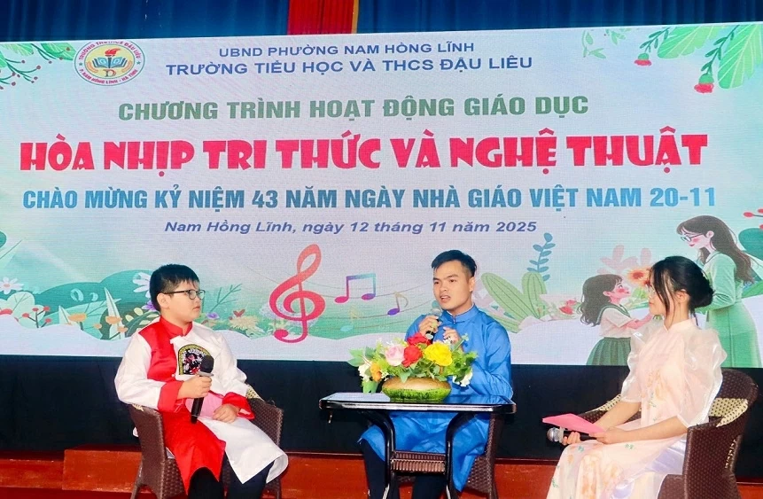 Khi lớp học mở cửa đón nghệ nhân, nghệ sĩ Khi lớp học mở cửa đón nghệ nhân, nghệ sĩ