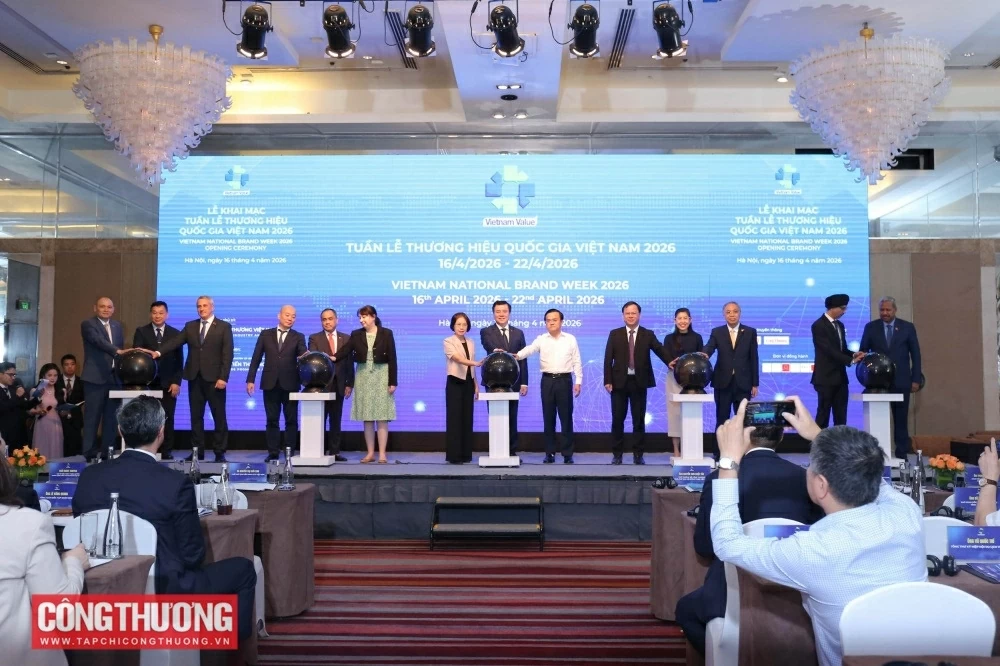 Chính thức khai mạc Tuần lễ Thương hiệu quốc gia Việt Nam 2026 và Diễn đàn Thương hiệu quốc gia Việt Nam trong kỷ nguyên mới