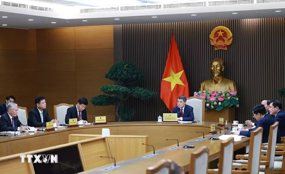 Thủ tướng Chính phủ Lê Minh Hưng điện đàm với Thủ tướng Singapore Thủ tướng Chính phủ Lê Minh Hưng điện đàm với Thủ tướng Singapore