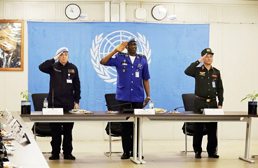 Chung tay duy trì môi trường hoà bình, ổn định, vì hợp tác, phát triển tại Cộng hoà Trung Phi