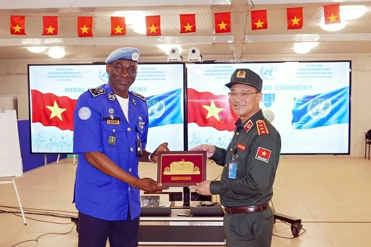 Chung tay duy trì môi trường hoà bình, ổn định, vì hợp tác, phát triển tại Cộng hoà Trung Phi