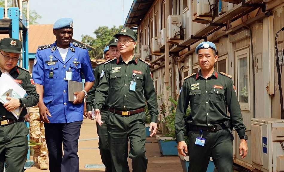 Chung tay duy trì môi trường hoà bình, ổn định, vì hợp tác, phát triển tại Cộng hoà Trung Phi