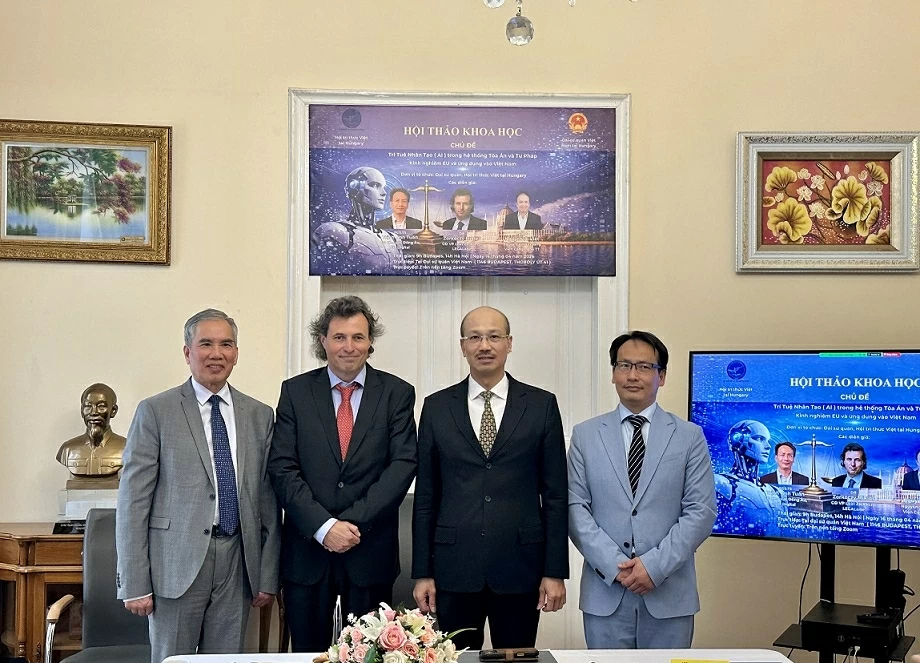 Thúc đẩy hợp tác nghiên cứu, ứng dụng trí tuệ nhân tạo trong lĩnh vực tư pháp Thúc đẩy hợp tác nghiên cứu, ứng dụng trí tuệ nhân tạo trong lĩnh vực tư pháp