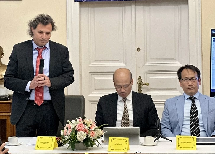 Thúc đẩy hợp tác nghiên cứu, ứng dụng trí tuệ nhân tạo trong lĩnh vực tư pháp Thúc đẩy hợp tác nghiên cứu, ứng dụng trí tuệ nhân tạo trong lĩnh vực tư pháp