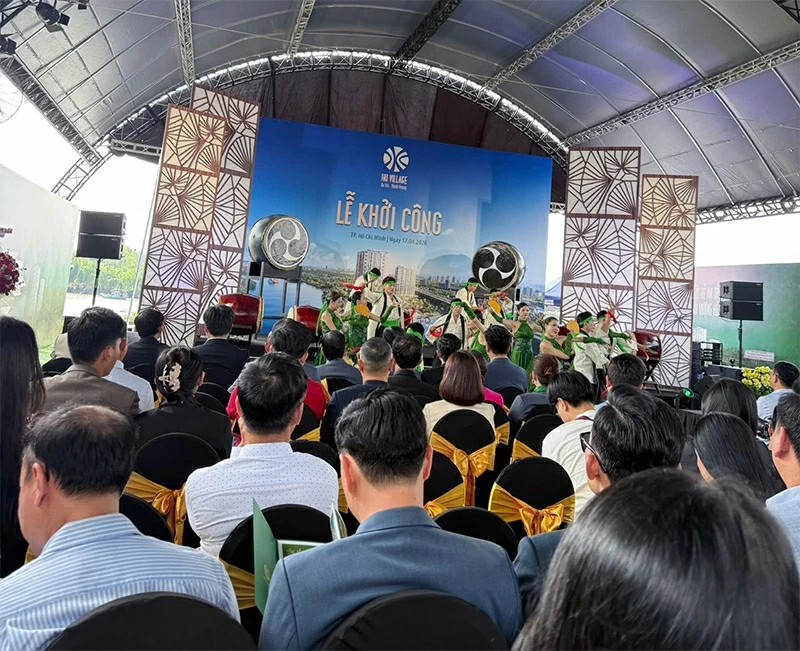 Lễ khởi công dự án IKI Village. Lễ khởi công dự án IKI Village.