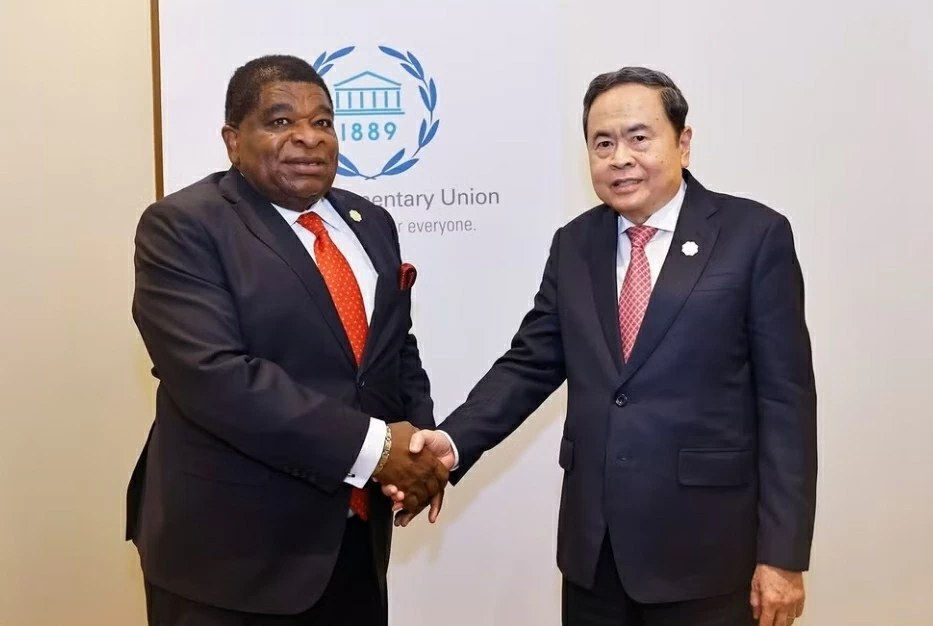 Chủ tịch Quốc hội Trần Thanh Mẫn gặp Tổng Thư ký Liên minh Nghị viện thế giới