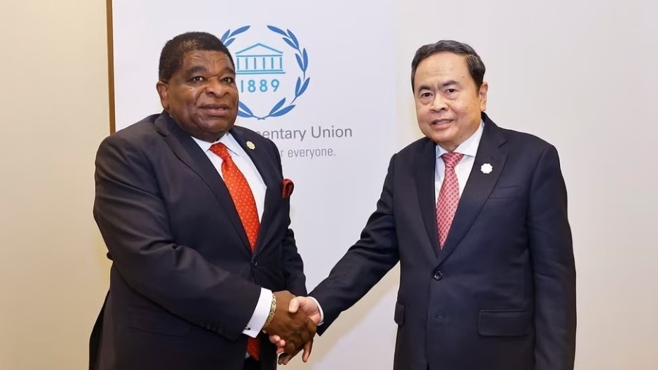 Chủ tịch Quốc hội Trần Thanh Mẫn gặp Tổng Thư ký Liên minh Nghị viện thế giới