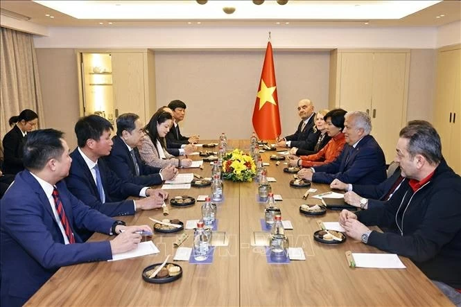 Chủ tịch Quốc hội Trần Thanh Mẫn tiếp Lãnh sự danh dự Việt Nam tại Istanbul