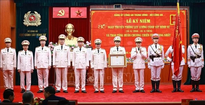 Thủ tướng Lê Minh Hưng biểu dương những thành tích, kết quả xuất sắc của lực lượng Cảnh sát hình sự