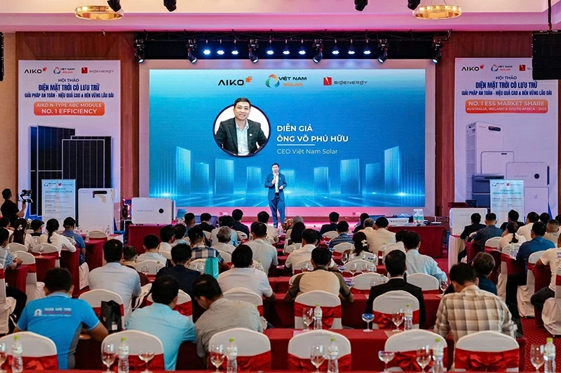 Hội thảo Điện mặt trời có lưu trữ: Giải pháp an toàn - hiệu quả cao và bền vững lâu dài mở ra góc nhìn mới cho thị trường Hội thảo Điện mặt trời có lưu trữ: Giải pháp an toàn - hiệu quả cao và bền vững lâu dài mở ra góc nhìn mới cho thị trường