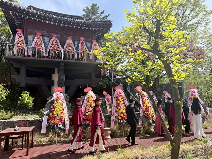 Lễ Giỗ Tổ Hùng Vương tại Đại sứ quán Việt Nam tại Hàn Quốc