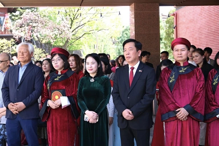 Lễ Giỗ Tổ Hùng Vương tại Đại sứ quán Việt Nam tại Hàn Quốc