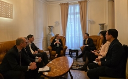 Đại sứ Việt Nam tại Pháp làm việc với lãnh đạo Tập đoàn Airbus