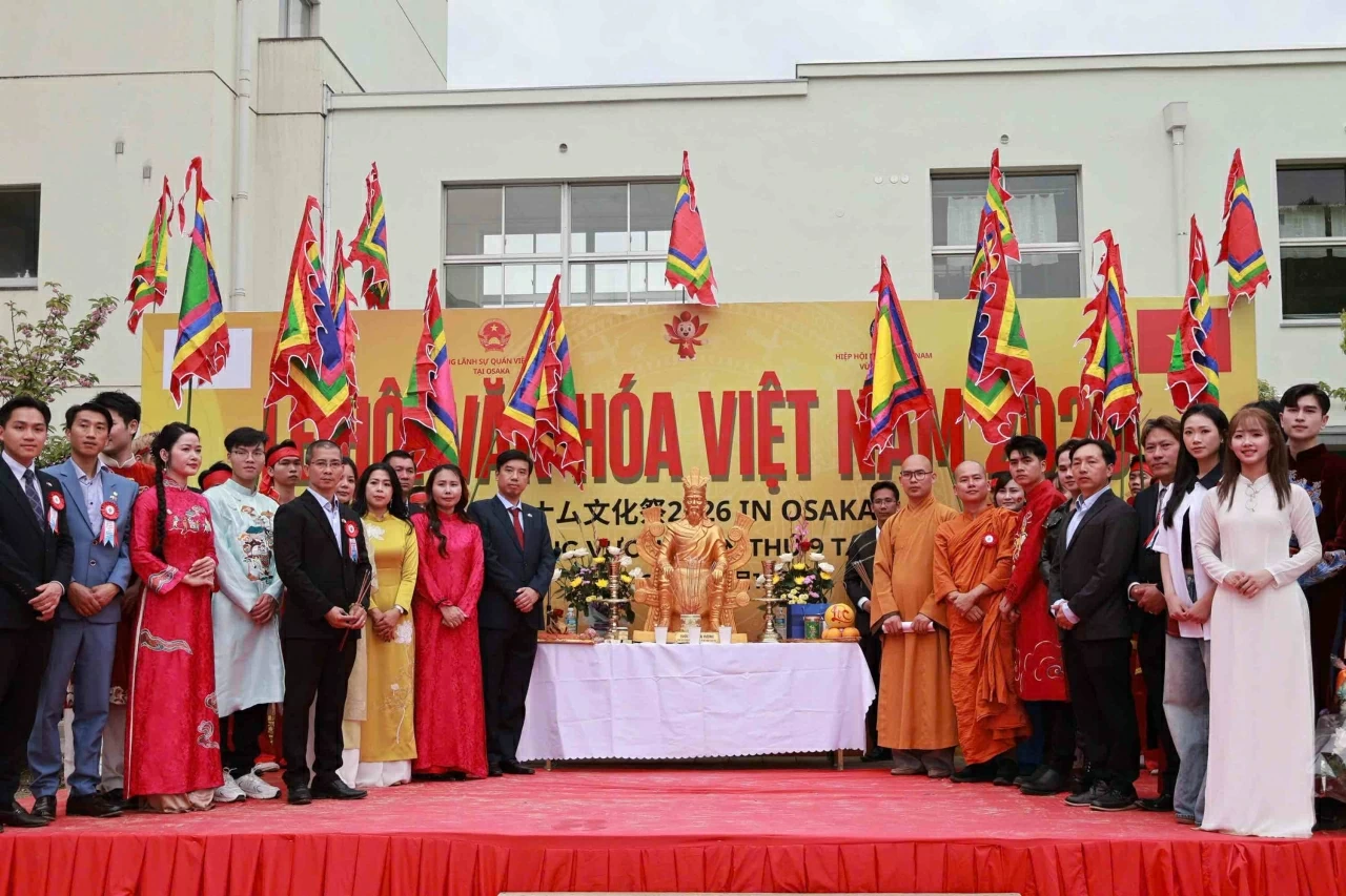 Rộn ràng Lễ hội Văn hóa Việt Nam tại Nhật Bản lần thứ 9 tại Osaka