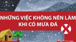 Cách ứng phó khi xảy ra mưa đá, tránh nguy hiểm và bảo vệ an toàn