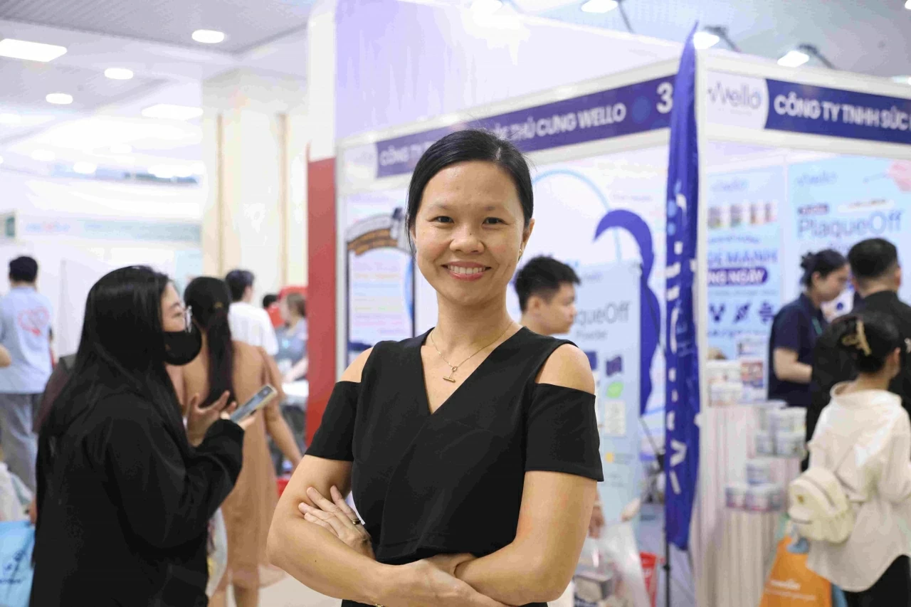 Tổng giám đốc Eventure JSC Liêu Nhan khẳng định một trong những mục tiêu cốt lõi của chương trình là lan tỏa tình yêu và phúc lợi động vật ở trong cộng đồng. (Ảnh: Ngọc Khuê)