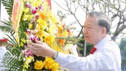 Tổng Bí thư, Chủ tịch nước Tô Lâm dâng hương tưởng niệm Tổng Bí thư Hà Huy Tập