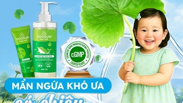 Tắm gội vừa mát vừa dịu vừa hỗ trợ chăm sóc da bé ngày Hè, mẹ biết chưa?