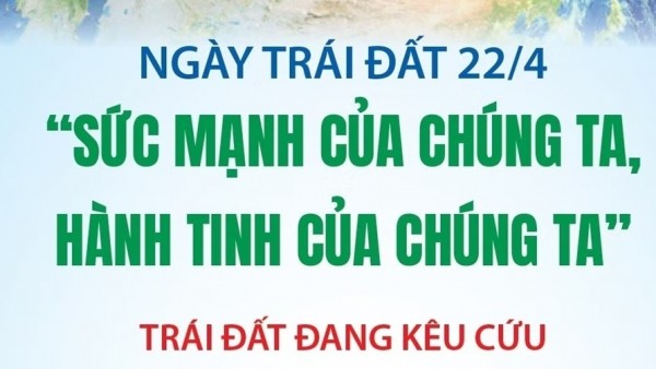 Ngày Trái đất 2026: Sức mạnh cộng đồng, giải cứu hành tinh