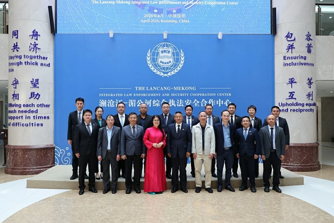 Việt Nam tham gia Trung tâm Hợp tác và Thực thi pháp luật Mekong - Lan Thương