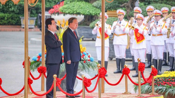 Welcome ceremony held for RoK President Lee Jae Myung and his spouse in Hanoi