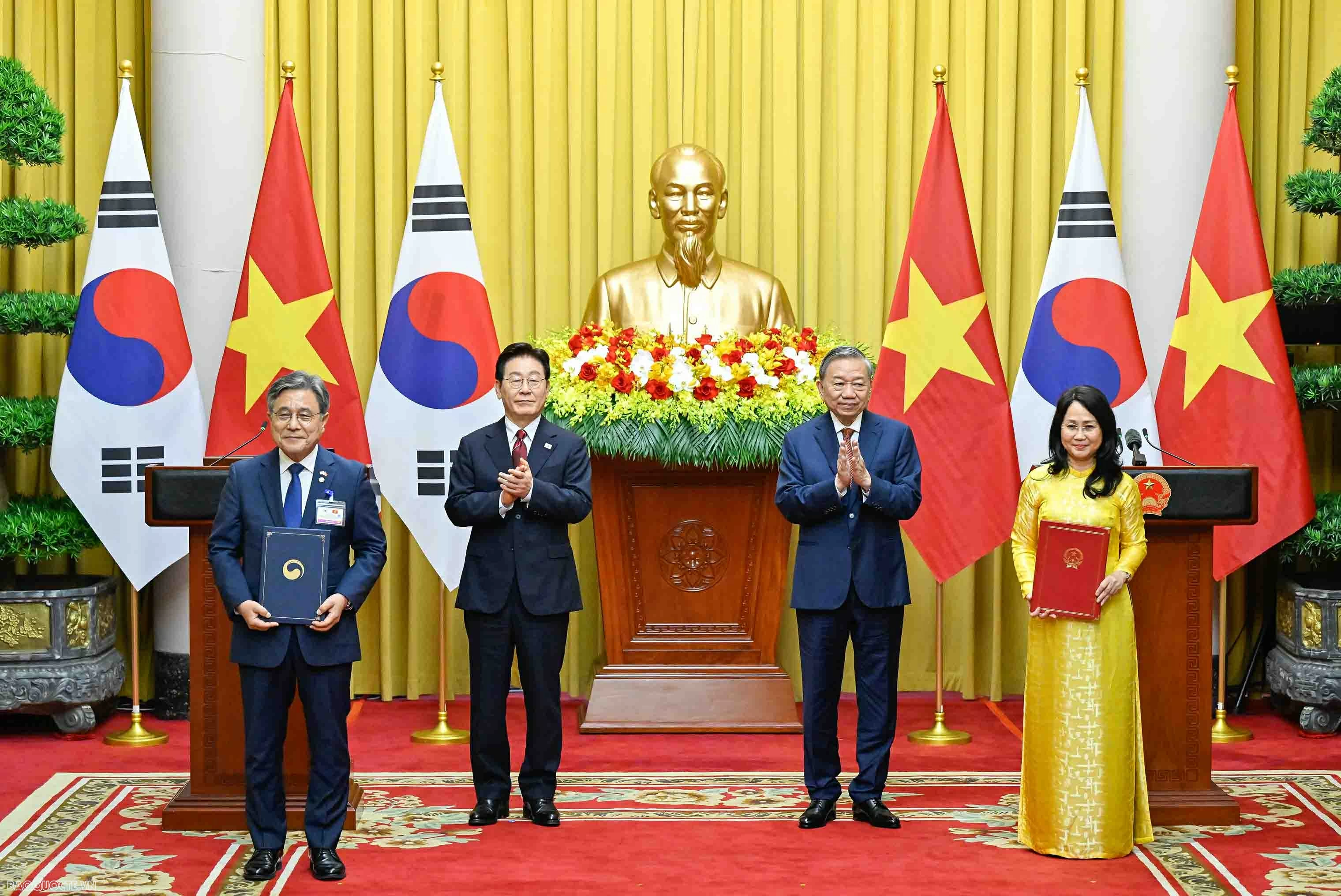 Việt Nam, Hàn Quốc nỗ lực đưa kim ngạch thương mại song phương đạt 150 tỷ USD vào năm 2030
