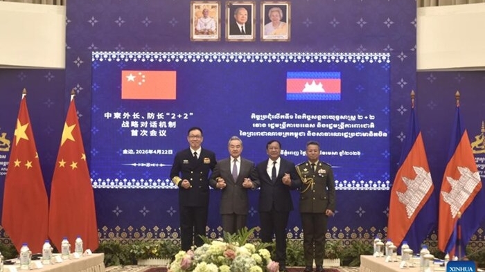 Campuchia và Trung Quốc lần đầu tổ chức đối thoại chiến lược 2+2