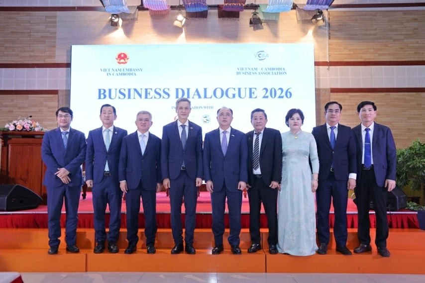 Đối thoại doanh nghiệp 2026 do Đại sứ quán Việt Nam tại Campuchia và VCBA đồng tổ chức