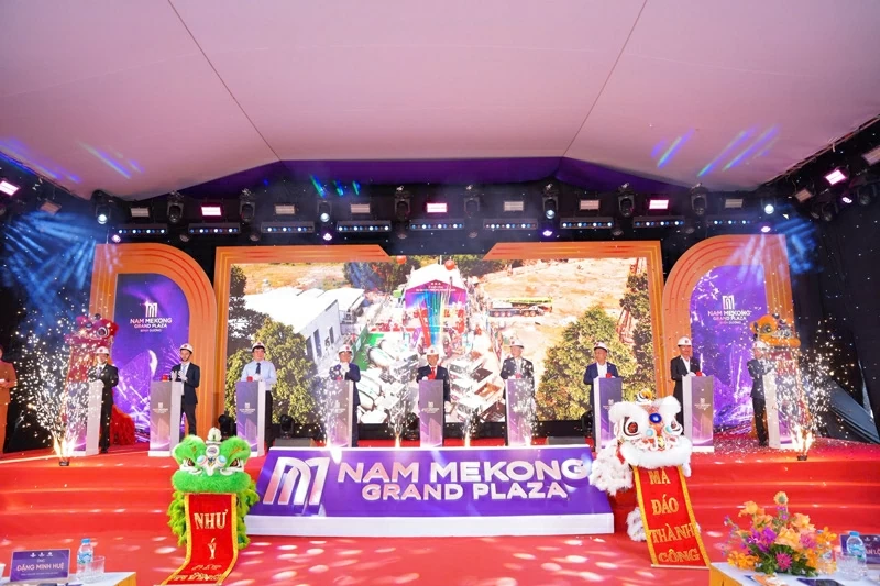 Khởi công dư án Nam Mekong Grand tại 'lõi' đô thị Bình Dương