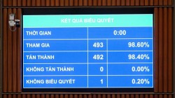 Quốc hội thông qua Luật Tiếp cận thông tin (sửa đổi) với tỷ lệ 98,40%