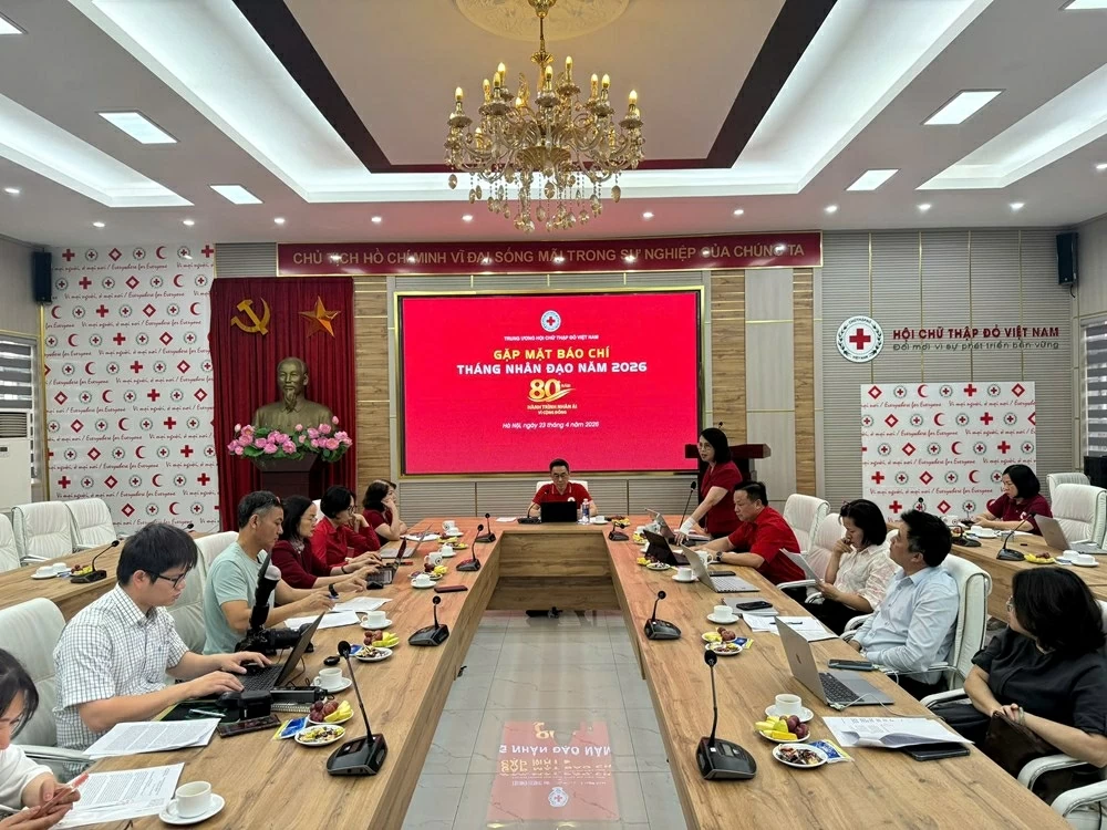 Lan tỏa tinh thần nhân ái trong Tháng Nhân đạo 2026