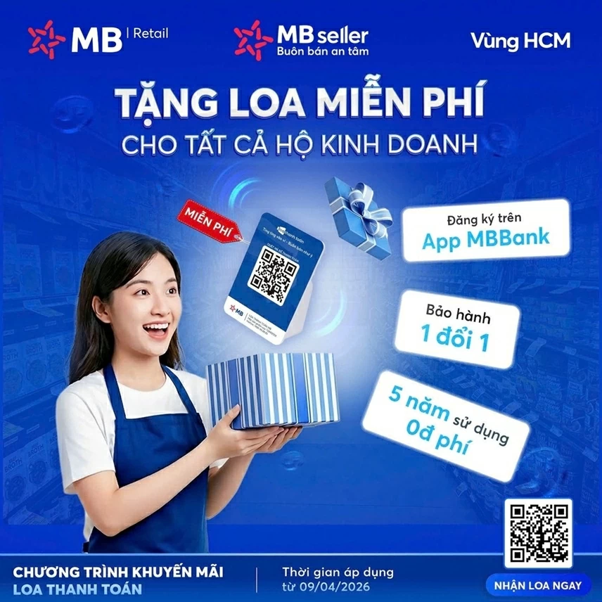 Bên cạnh hỗ trợ giao dịch, MB Seller còn đóng vai trò như một MB phối hợp cùng Thuế TP. HCM ra mắt giải pháp số toàn diện cho hộ kinh doanh