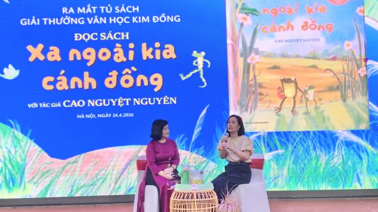 Giải thưởng Văn học Kim Đồng đến gần hơn với bạn đọc nhỏ tuổi