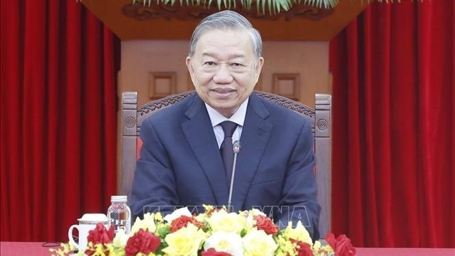 Tổng Bí thư, Chủ tịch nước Tô Lâm điện đàm với Thủ tướng Australia Anthony Albanese