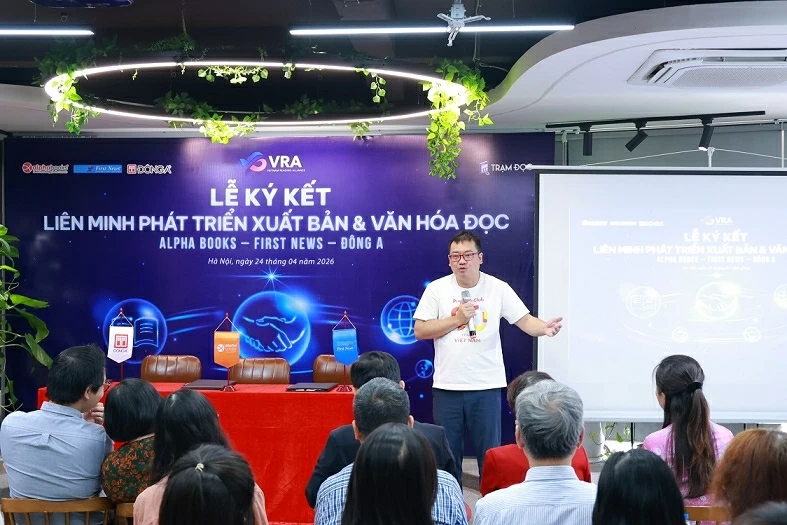 Ra mắt Liên minh phát triển xuất bản và văn hóa đọc Việt Nam Ra mắt Liên minh phát triển xuất bản và văn hóa đọc Việt Nam