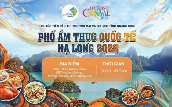 Vietnam’s Ha Long to launch international food street 2026, promoting tourism and local specialties